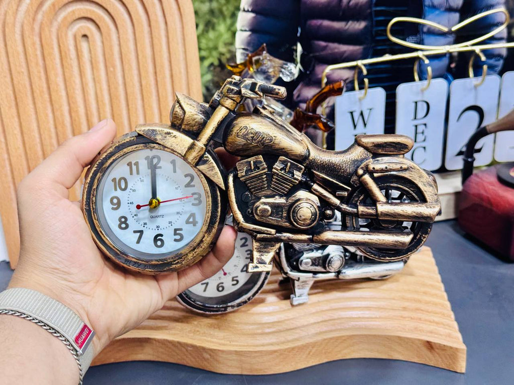 ساعة ومنبه موتوسيكل