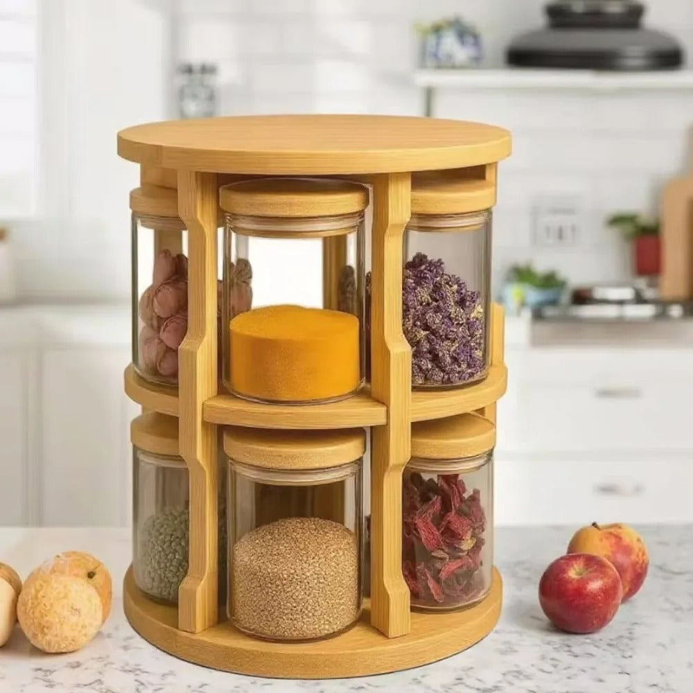 منظم البهارات الدوّار 360