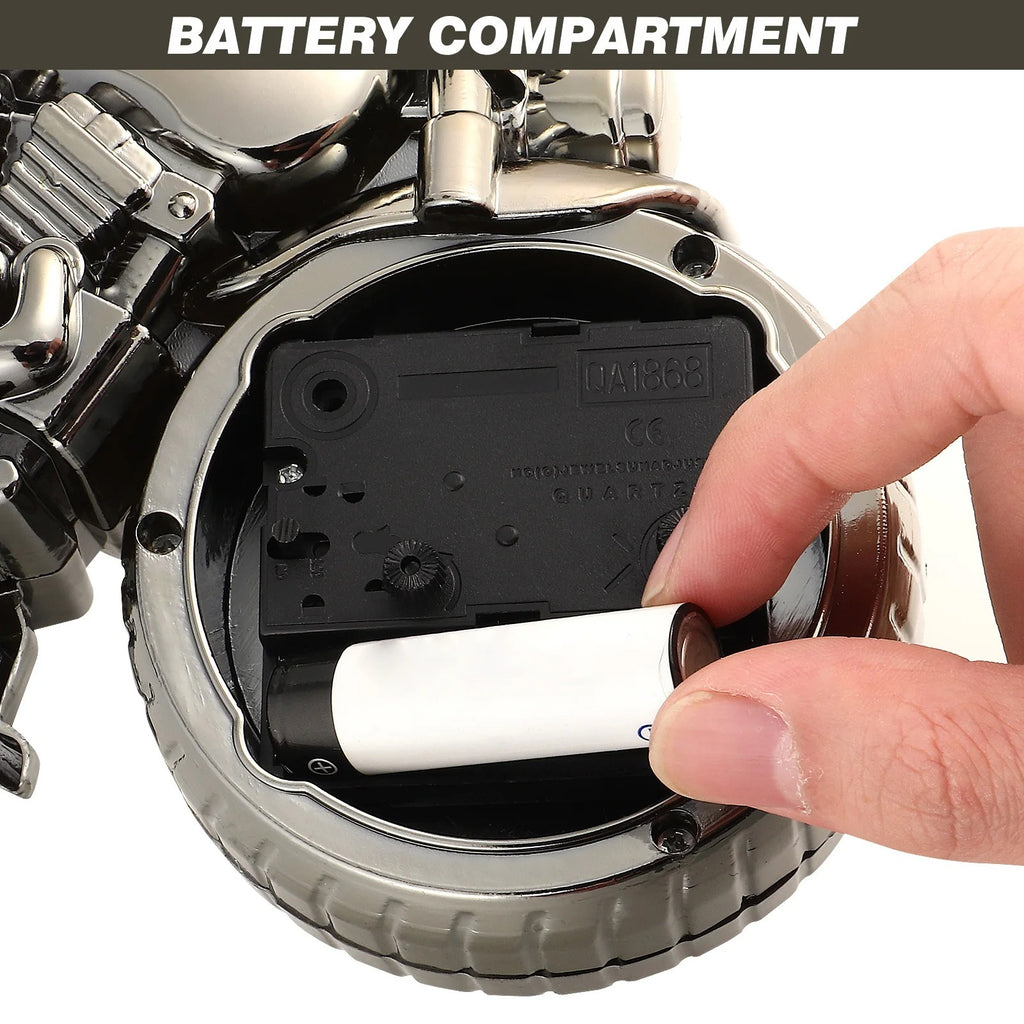 ساعة ومنبه موتوسيكل