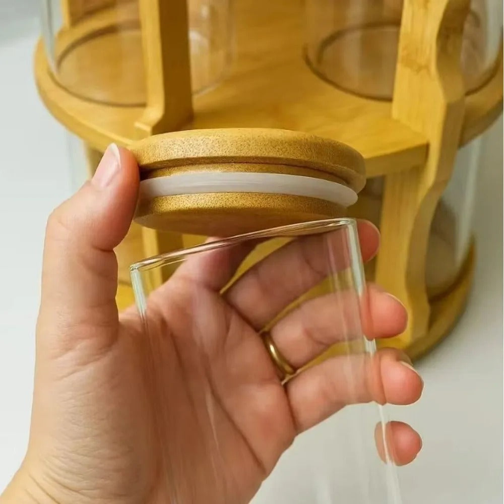 منظم البهارات الدوّار 360